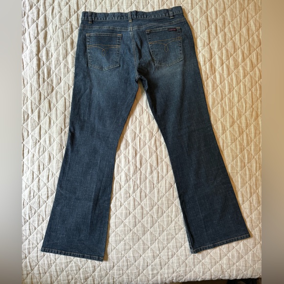 Calvin Klein Mid Rise Vintage Flares size 15 90’s Vintage! - Picture 10 of 11